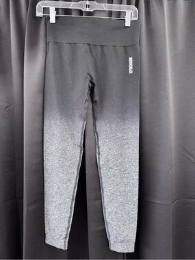 Gymshark Black-to-Gray Ombre High-Waist Leggings
